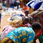 A child and mother in Tanzania, a developing country