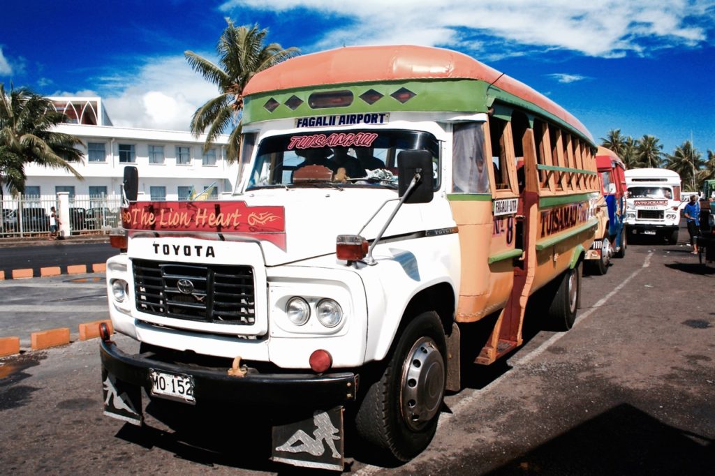 Samoan buses