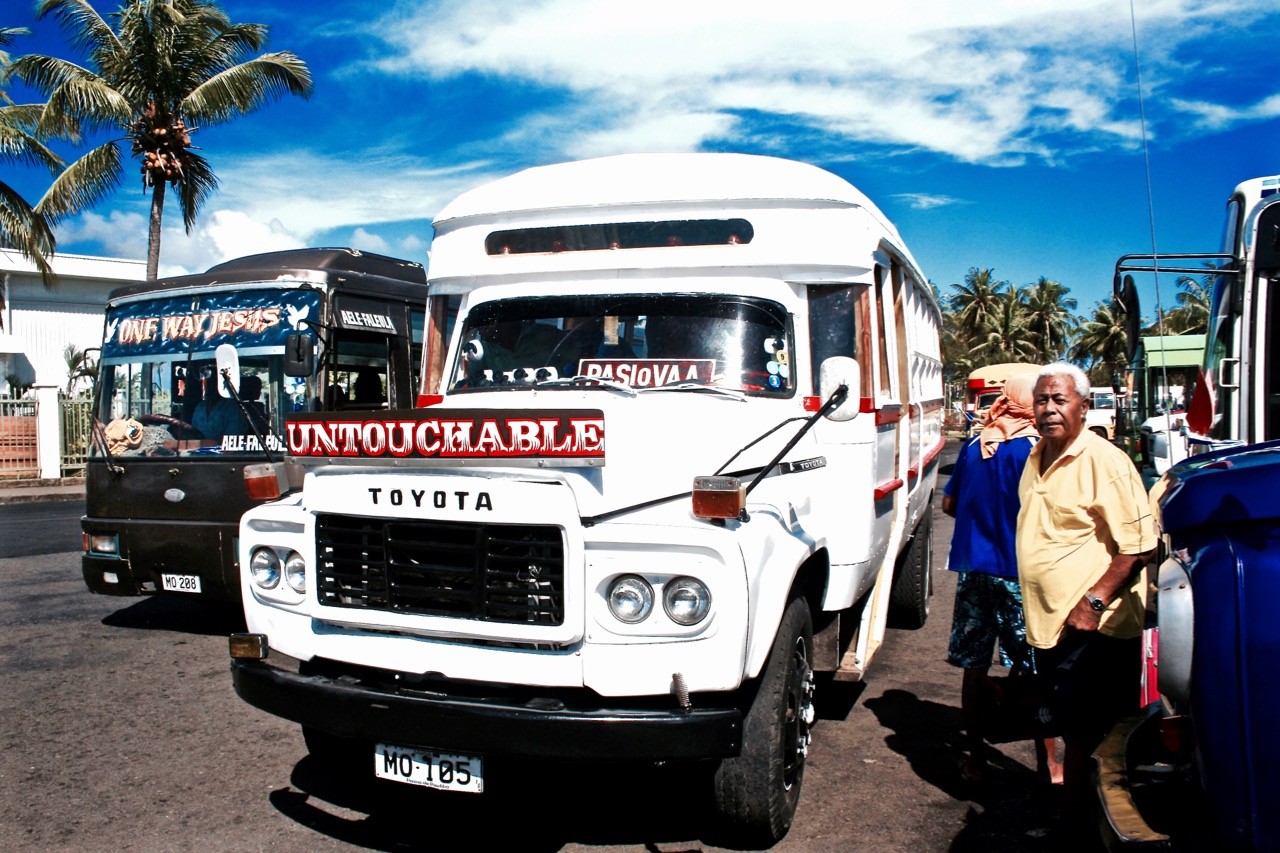 Samoan buses