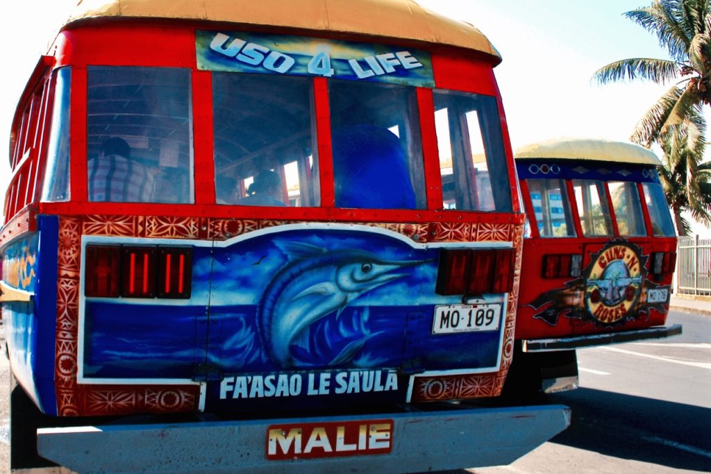 Samoan buses