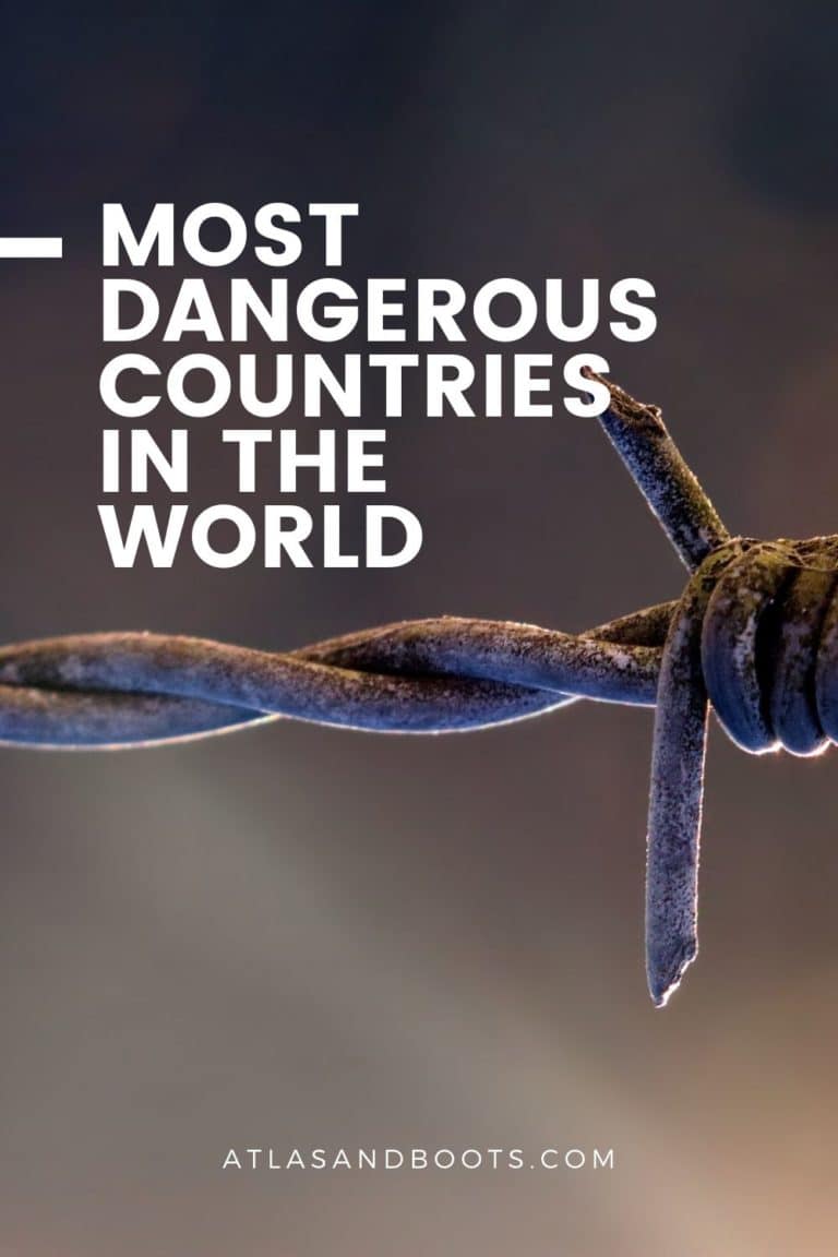 Ranked most dangerous countries in the world 2024