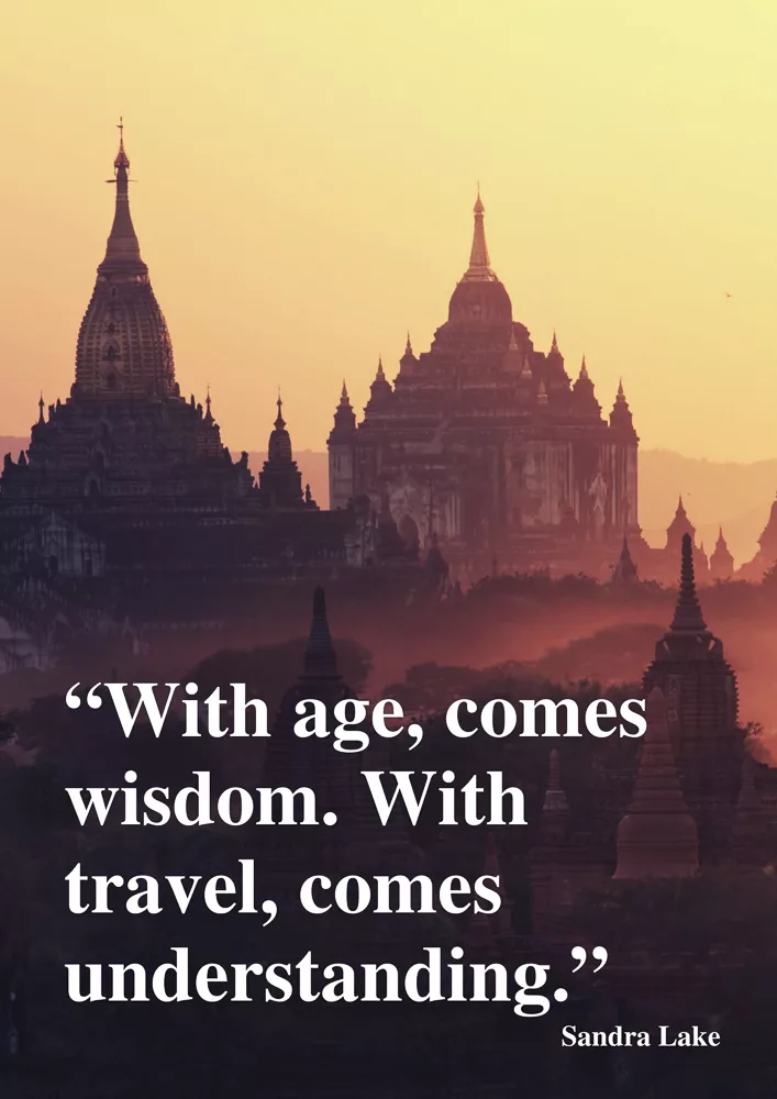 short travel peace quotes