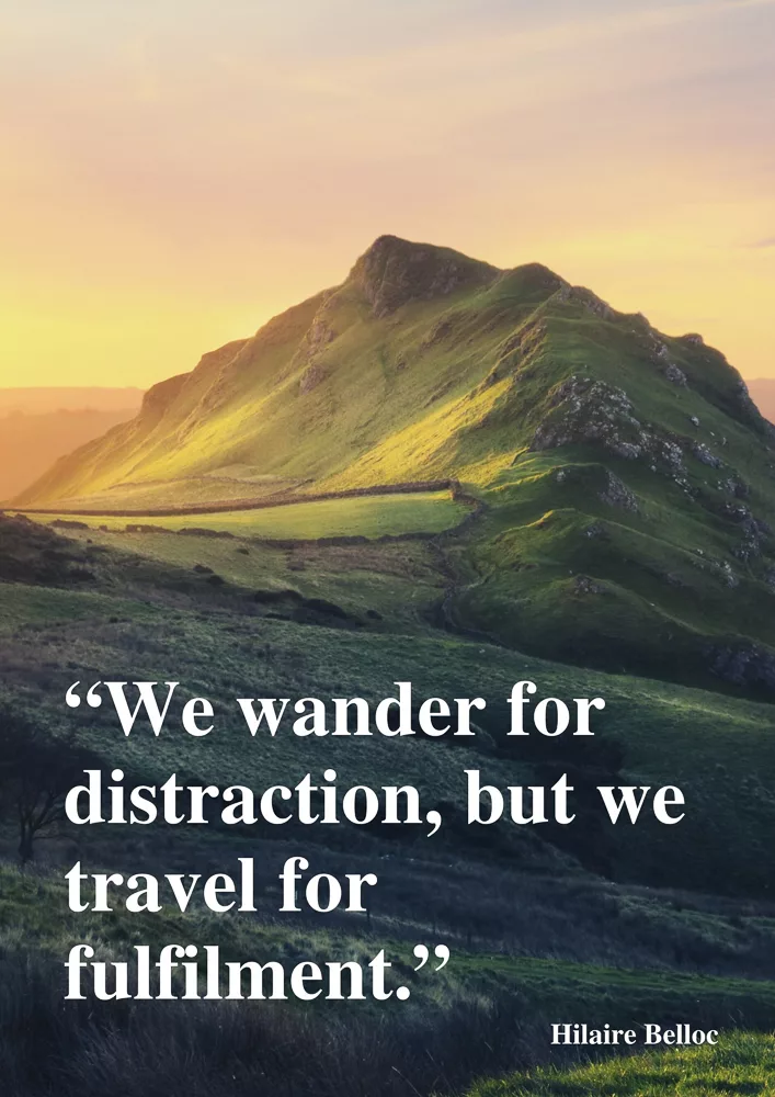Travel for fulfilment quote