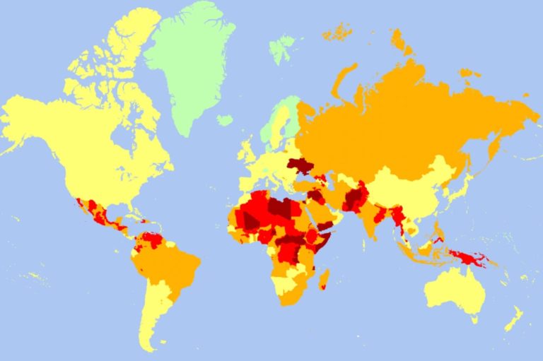 Ranked: Most Dangerous Countries In The World 2023