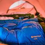 Sleeping system for Denali inside my tent