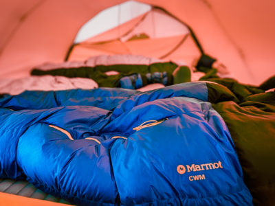 Sleeping system for Denali inside my tent