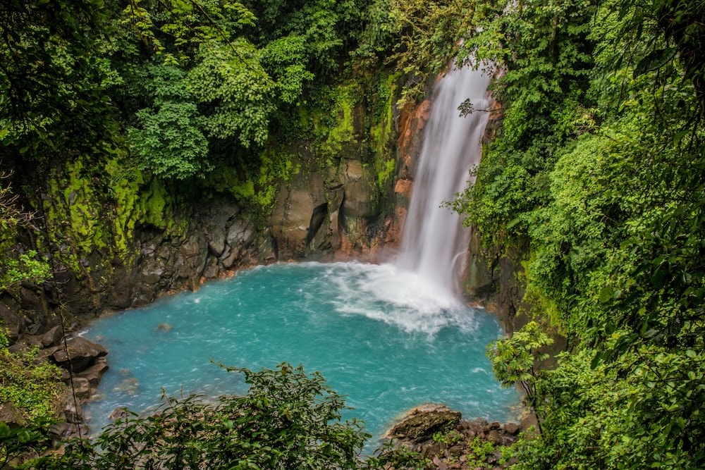 A waterfall in costa rica - the world’s most expat-friendly country