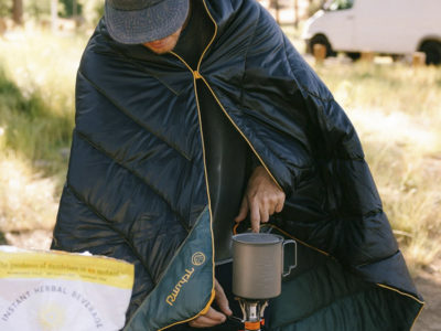 The Rumpl Original Puffy blanket is one of the best Christmas gifts for campers