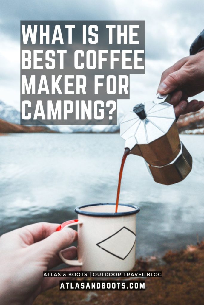 Best coffee makers for camping Pinterest pin